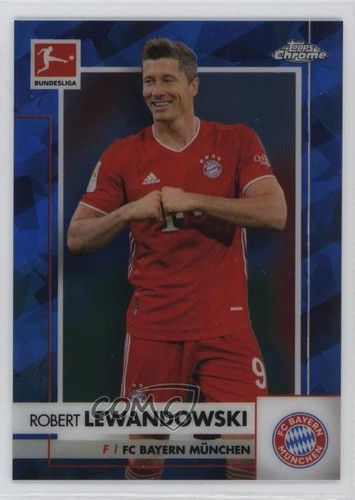 Robert Lewandowski 2020 Topps Chrome Sapphire