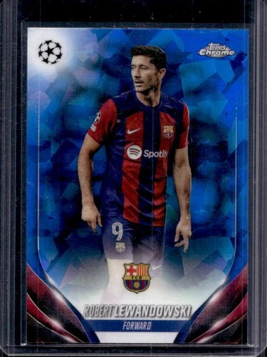 Robert Lewandowski 2024 Topps Chrome Sapphire