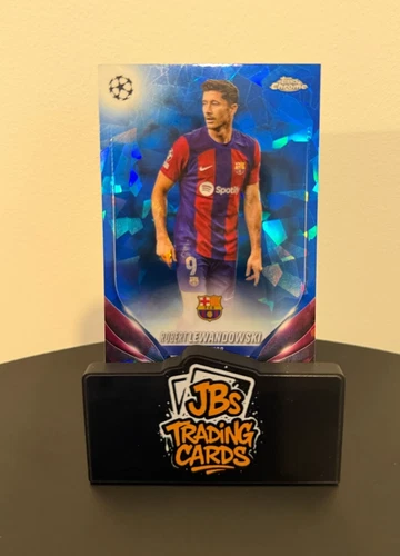 Robert Lewandowski 2023 Topps Chrome Sapphire