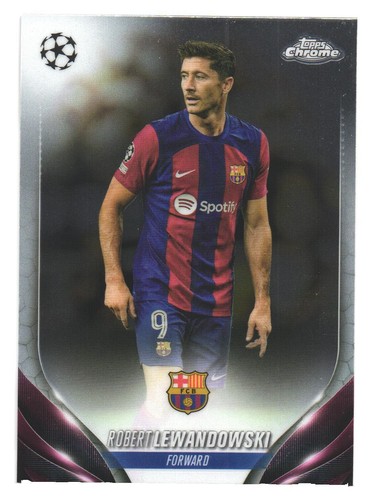 Robert Lewandowski 2023 Topps Chrome UCC