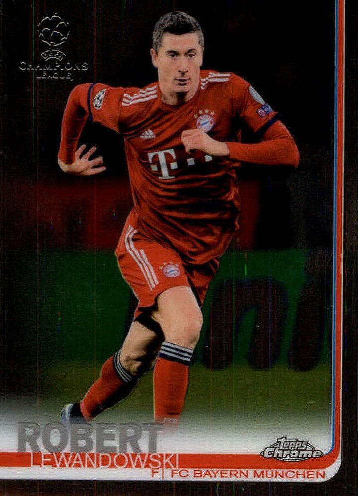 Robert Lewandowski 2018 Topps Chrome UCC 42