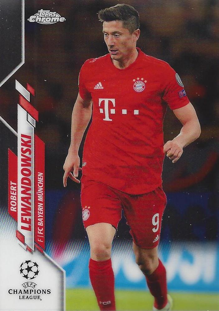 Robert Lewandowski 2019 Topps Chrome UCC 73