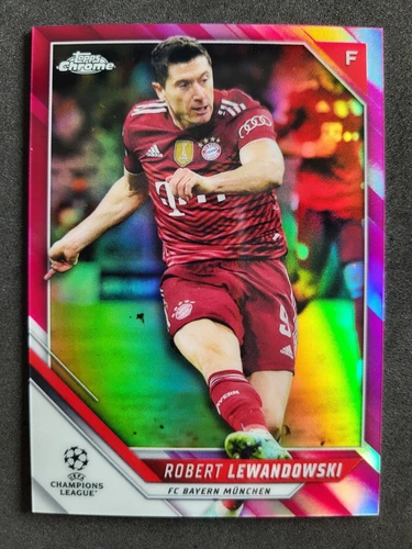 Robert Lewandowski 2021 Topps Chrome UCL /175