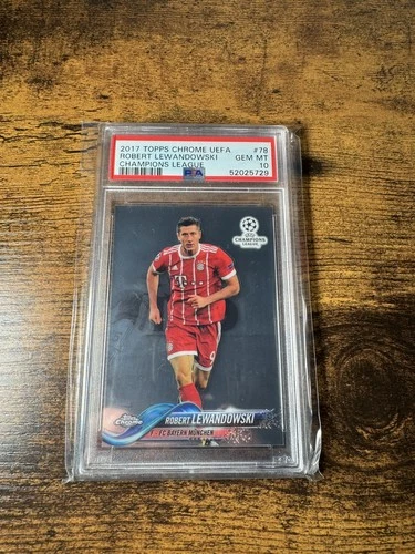 Robert Lewandowski 2017 Topps Chrome UCL