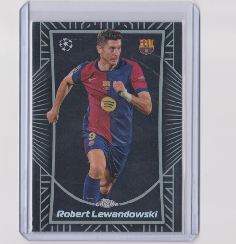 Robert Lewandowski 2024 Topps Chrome UEFA