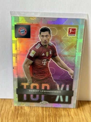 Robert Lewandowski 2021 Topps Cromo Bundesliga