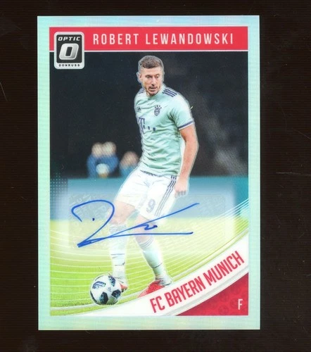 Robert Lewandowski 2018 Panini Donruss Optic Holo