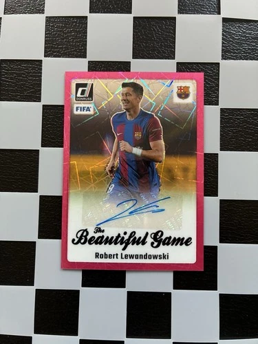 Robert Lewandowski 2023 Panini Donruss Pink