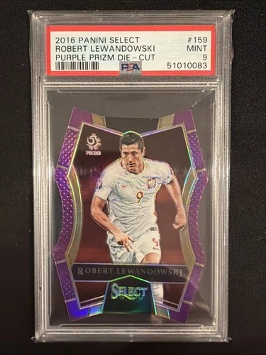 Robert Lewandowski 2016 Panini Donruss Purple Prism /149