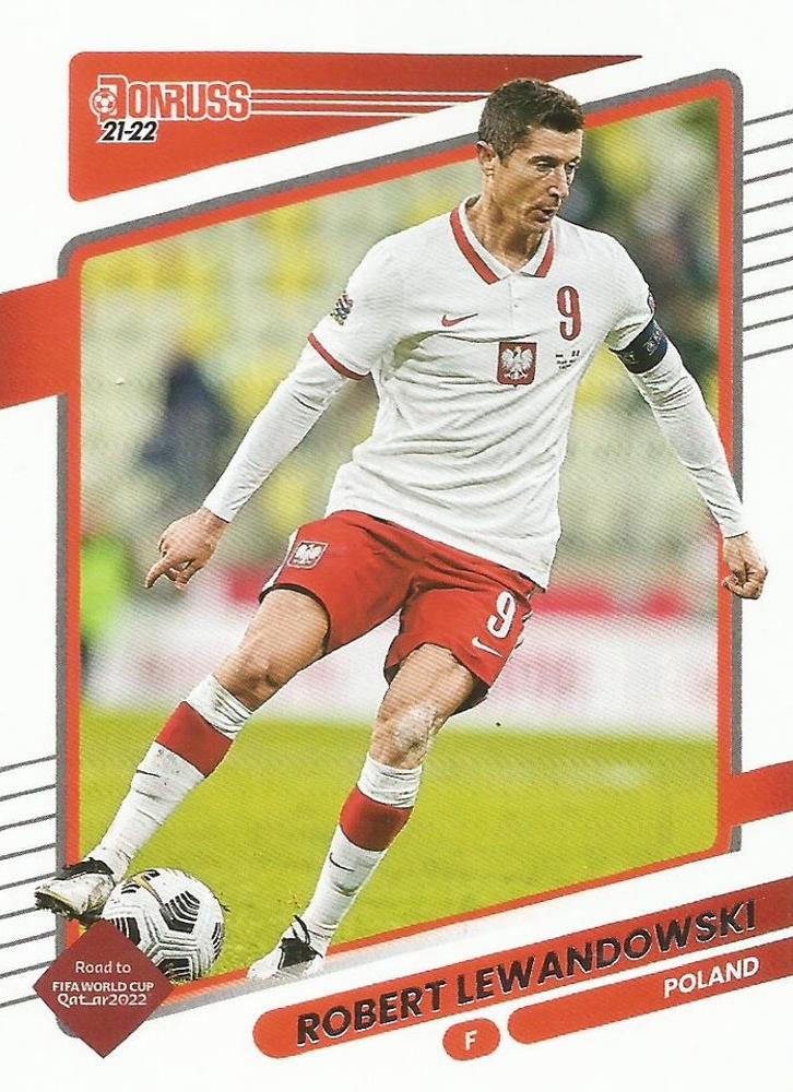Robert Lewandowski 2021 Panini Donruss Soccer 108