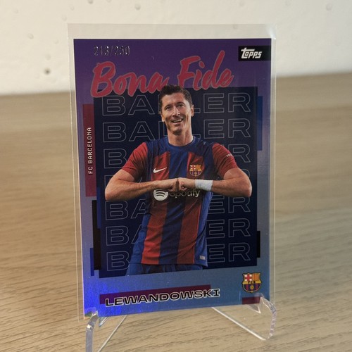 Robert Lewandowski 2025 Topps FC Barcelona /250