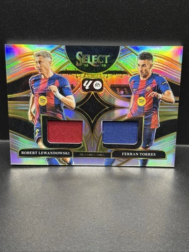 Robert Lewandowski / Ferran Torres 2025 Panini Select