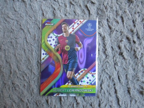 Robert Lewandowski 2025 Topps Finest 185/199