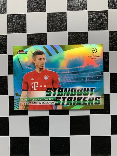 Robert Lewandowski 2018 Topps Finest Gold /50