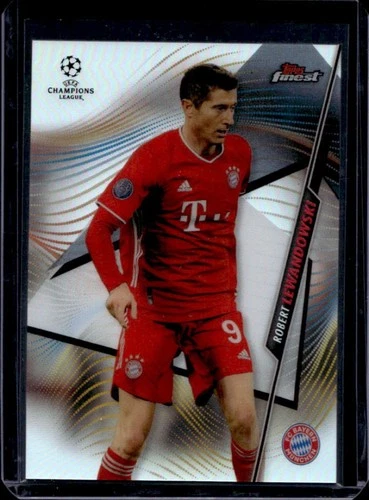 Robert Lewandowski 2020 Topps Finest Refractor #50