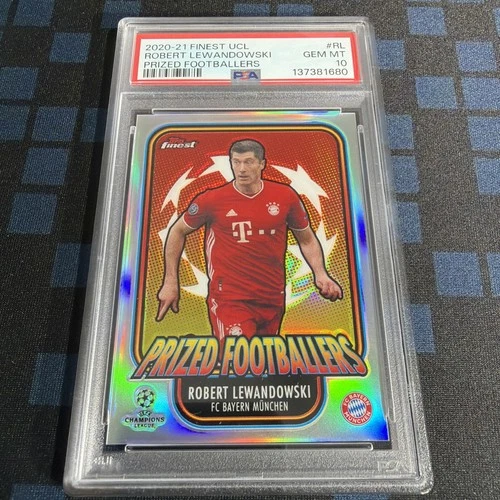 Robert Lewandowski 2020 Panini Finest UCL