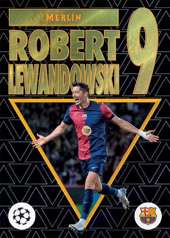 Robert Lewandowski 2024 Topps Finest UEFA Club Competitions