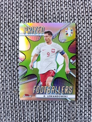 Robert Lewandowski 2024 Topps Finest UEFA Euro 2024