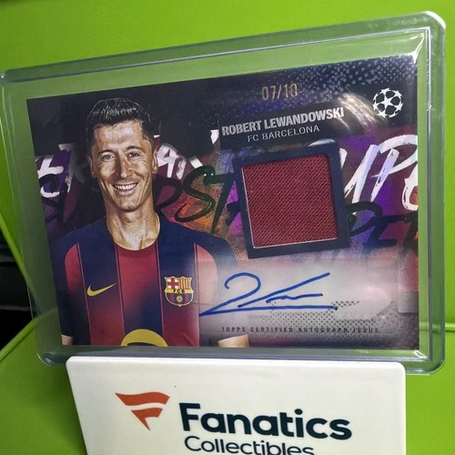 Robert Lewandowski 2025 Topps Flagship /10