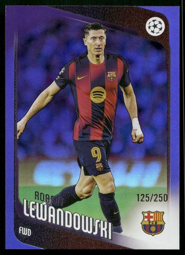 Robert Lewandowski 2025 Topps Flagship /250