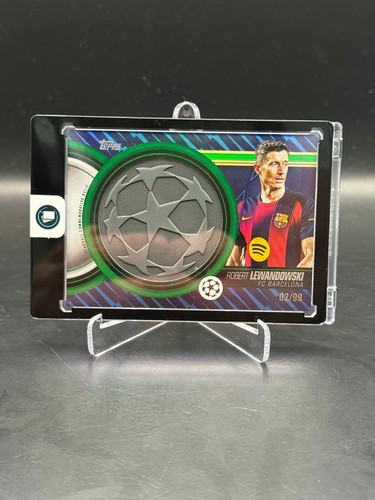 Robert Lewandowski 2025 Topps Flagship Green /99