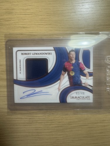 Robert Lewandowski 2024 Panini Immaculate /49