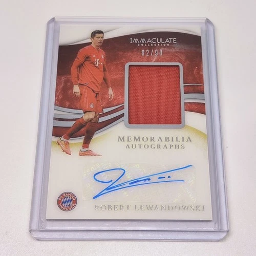 Robert Lewandowski 2020 Panini Immaculate /99