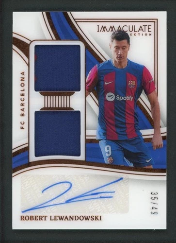 Robert Lewandowski 2023 Panini Immaculate Collection 35/49