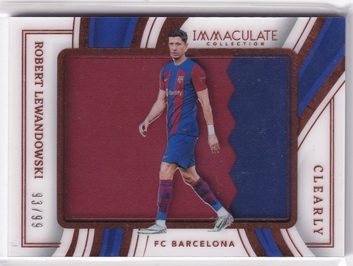 Robert Lewandowski 2023 Panini Immaculate FIFA Soccer /99