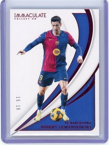 Robert Lewandowski 2024 Panini Immaculate Red /19