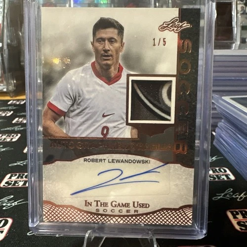 Robert Lewandowski 2024 Leaf In The Game /5