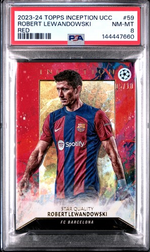 Robert Lewandowski 2023 Topps Inception /10
