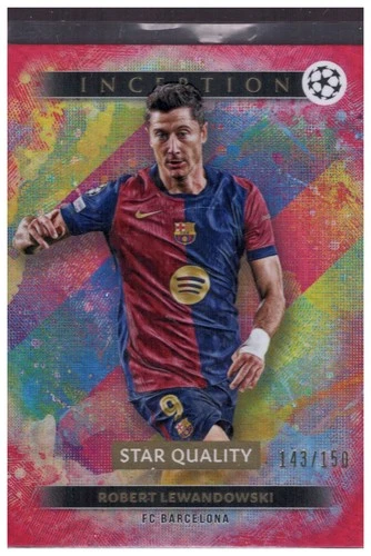 Robert Lewandowski 2024 Topps Inception /150