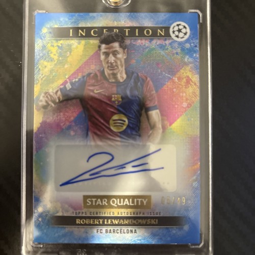 Robert Lewandowski 2024 Topps Inception /49
