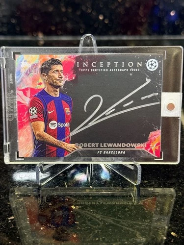 Robert Lewandowski 2023 Topps Inception Argento Rosso /2