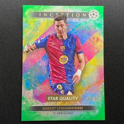 Robert Lewandowski 2024 Topps Inception Green /99
