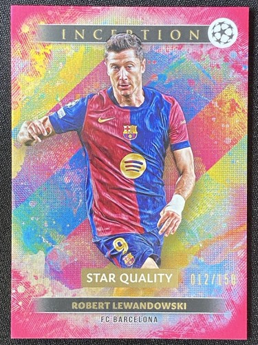 Robert Lewandowski 2024 Topps Inception Magenta /150