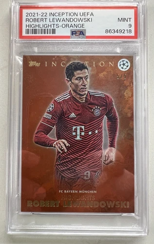 Robert Lewandowski 2021 Panini Inception Orange /5