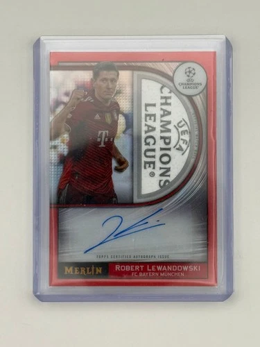 Robert Lewandowski 2021 Topps Merlin Chrome /10