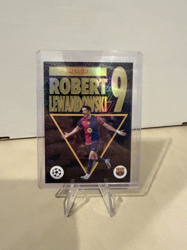 Robert Lewandowski 2024 Topps Merlin Chrome