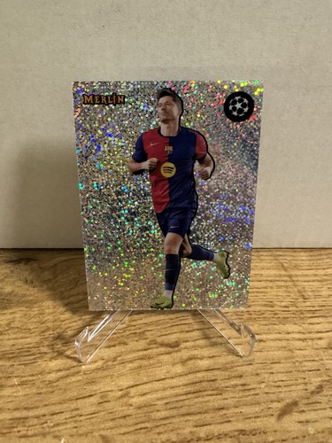 Robert Lewandowski 2025 Topps Merlin Chrome