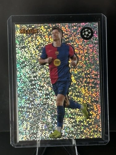 Robert Lewandowski 2024 Topps Merlin Chrome /13