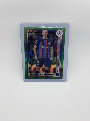 Robert Lewandowski 2022 Topps Merlin Chrome