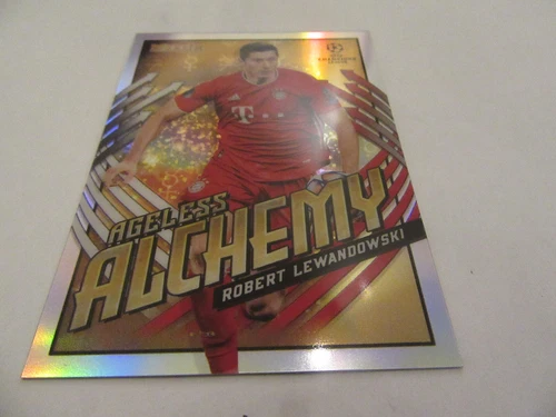Robert Lewandowski 2020 Topps Merlin Chrome