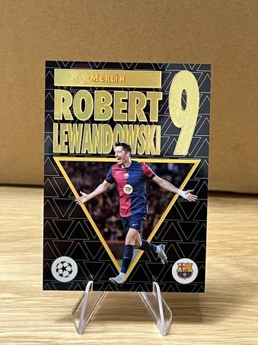 Robert Lewandowski 2025 Panini Merlin Chrome