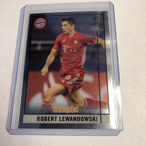 Robert Lewandowski 2020 Topps Merlin Chrome