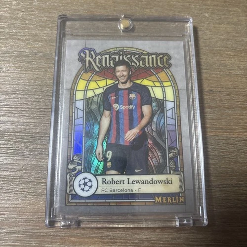 Robert Lewandowski 2022 Panini Merlin Chrome