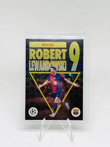 Robert Lewandowski 2024 Topps Merlin Chrome