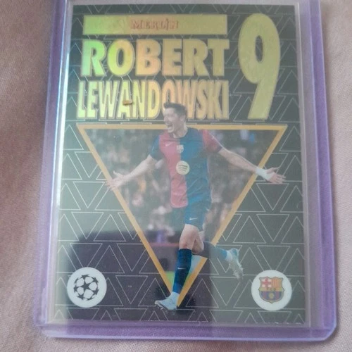 Robert Lewandowski 2024 Topps Merlin Chrome