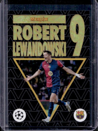 Robert Lewandowski 2024 Topps Merlin Chrome #M95-8